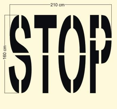 Szablon malarski P-16 STOP.JPG