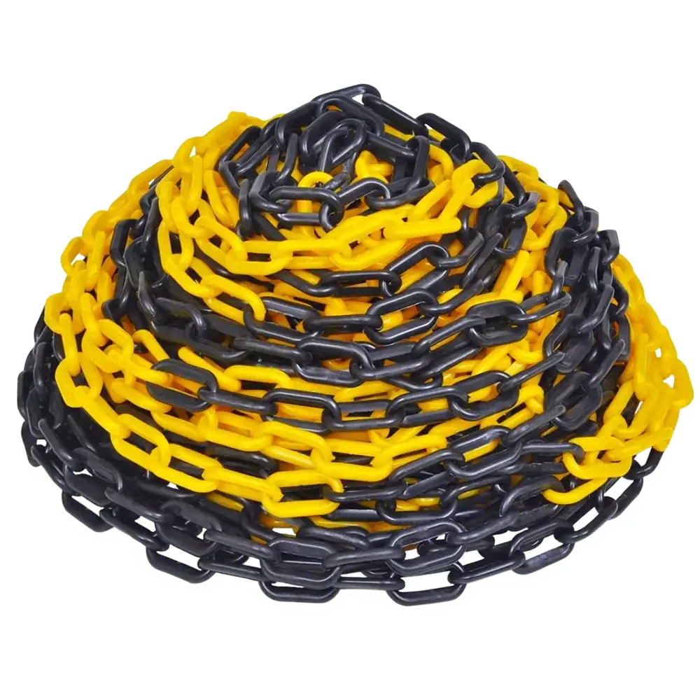 Łańcuch plastikowy żółto-czarny - 1 metr - sklep drogowy Widrog.webp