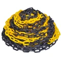 Łańcuch plastikowy żółto-czarny - 1 metr - sklep drogowy Widrog.webp
