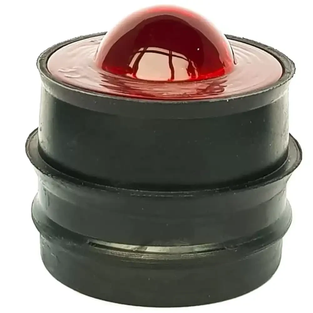 PEO LUX2 – Czerwone Kocie Oczka Odblaskowe 360°, zapewniające widoczność we wszystkich kierunkach. Bezpieczny odblask drogowy dla maksymalnej widoczności