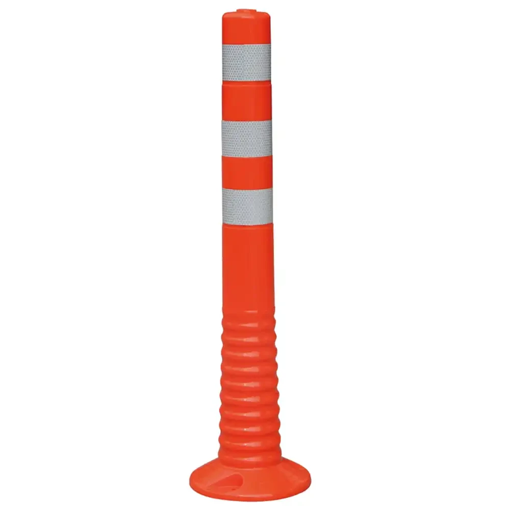 Słupek elastyczny T-Flex - pomarańczowy - 750 mm - folia odblaskowa drugiej generacji - sklep drogowy Widrog.webp