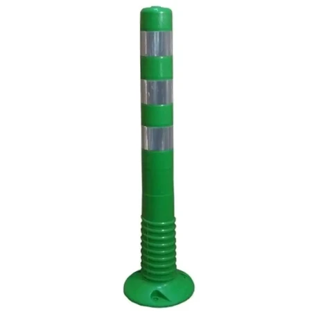 Slupek elastyczny PCV wys. 750 mm - folia odblaskowa drugiej generacji - T-Flex - zielony.webp