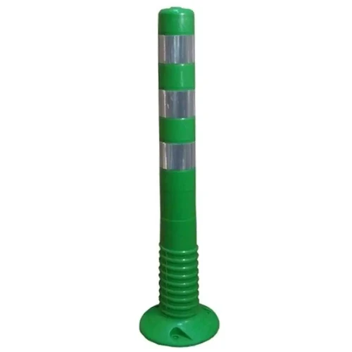Slupek elastyczny PCV wys. 750 mm - folia odblaskowa drugiej generacji - T-Flex - zielony.webp