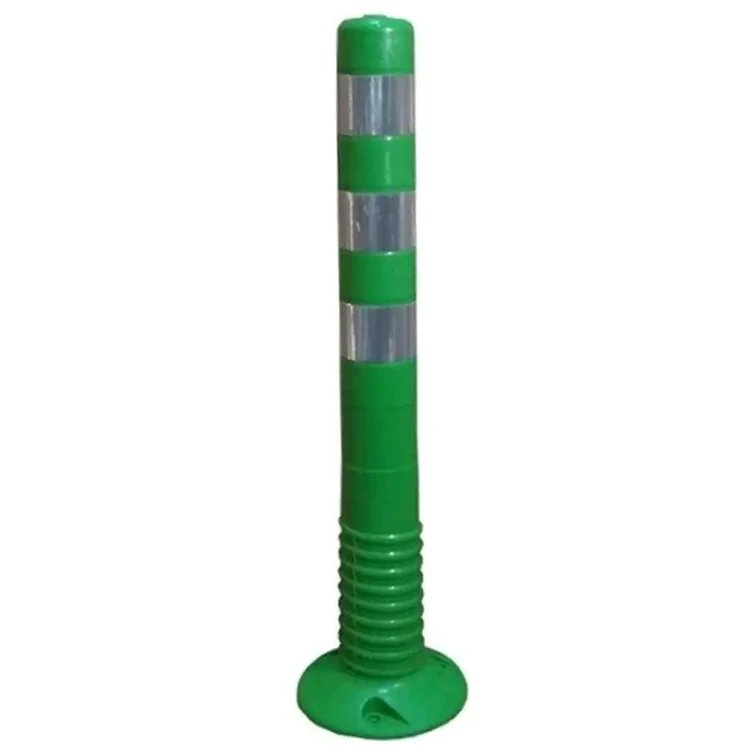 Slupek elastyczny PCV wys. 750 mm - folia odblaskowa drugiej generacji - T-Flex - zielony.webp