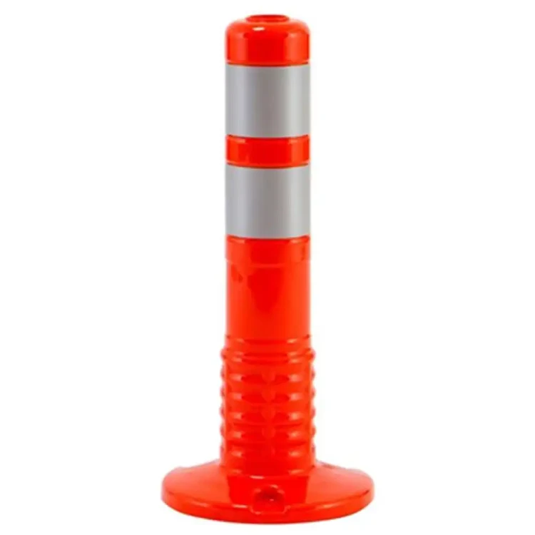 Slupek elastyczny z poliuteranu wys. 450 mm - pomaranczowy.webp