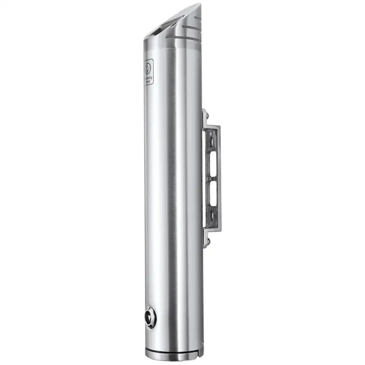 Popielnica scienna z aluminium - skosna - sklep drogowy Widrog.webp