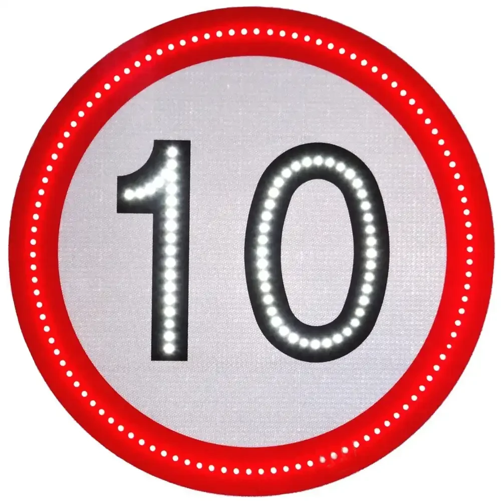 Znak aktywny B-33 - ograniczenie predkosci - LED - sklep drogowy Widrog.webp