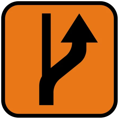 Znak R-4A - informacja o przebiegu szlaku rowerowego - folia odblaskowa I generacji - sklep drogowy Widrog.webp