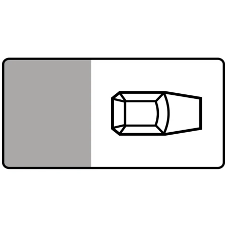 Tabliczka T-30B - postoj calego pojazdu na chodniku prostopadle do kraweznika - folia odblaskowa I generacji - 600 x 300 mm - sklep drogowy Widrog.webp