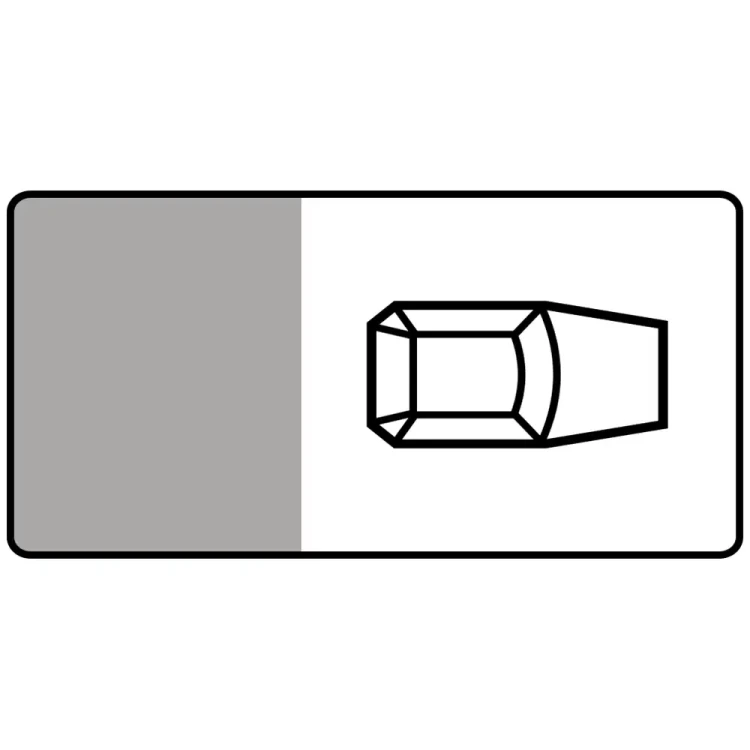 Tabliczka T-30B - postoj calego pojazdu na chodniku prostopadle do kraweznika - folia odblaskowa I generacji - 600 x 300 mm - sklep drogowy Widrog.webp