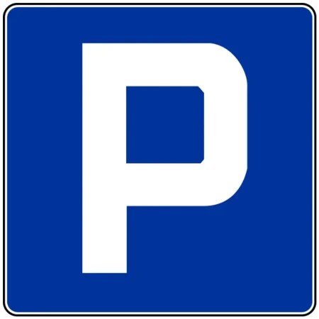 Znak drogowy D-18 - parking - folia odblaskowa I generacji - 600 x 600 mm - sklep drogowy Widrog.webp