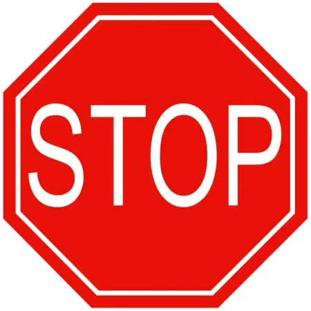 Znak drogowy B-20 - STOP - folia odblaskowa I generacji - 600 mm - sklep drogowy Widrog.webp