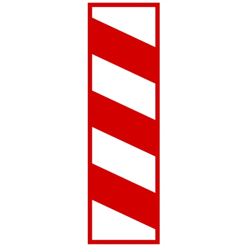 Słupek G-1D - folia I generacji - 300x1000 mm