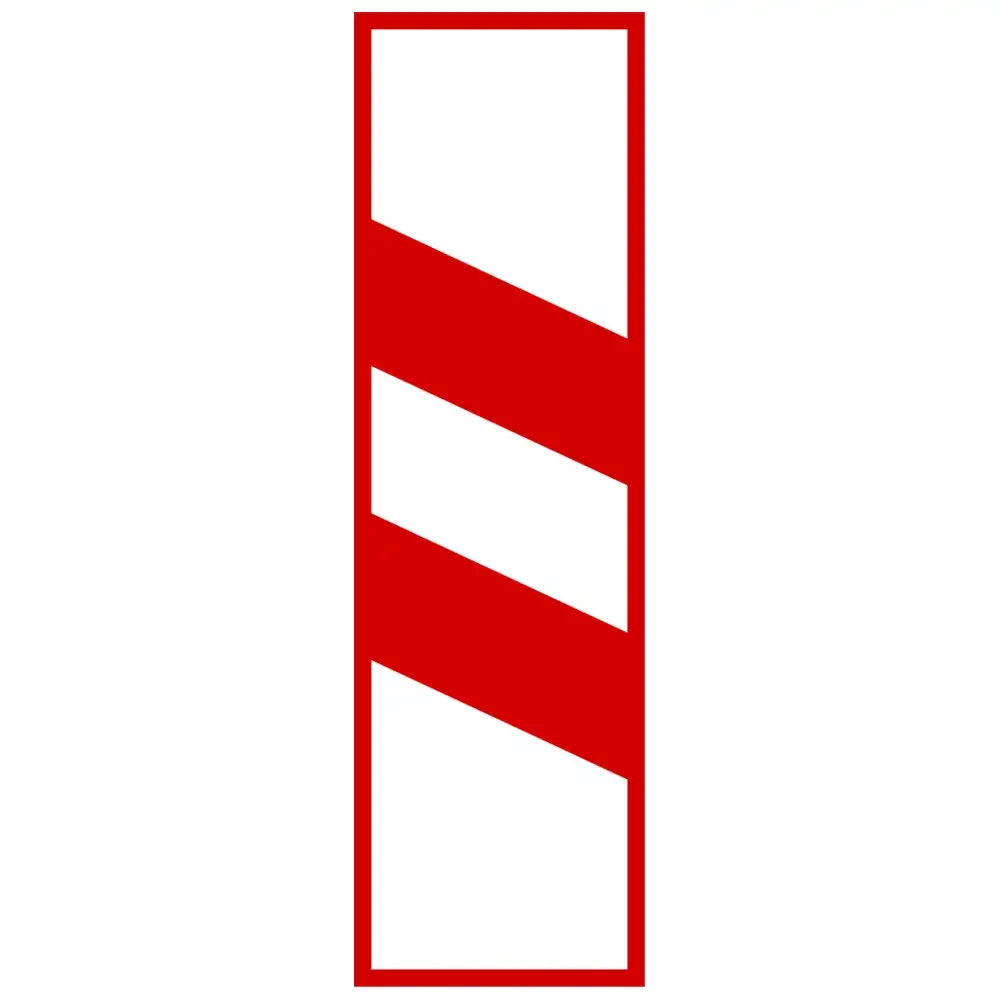 Slupek G-1E - folia odblaskowa I generacji - 300 x 1000 mm - sklep drogowy Widrog.webp