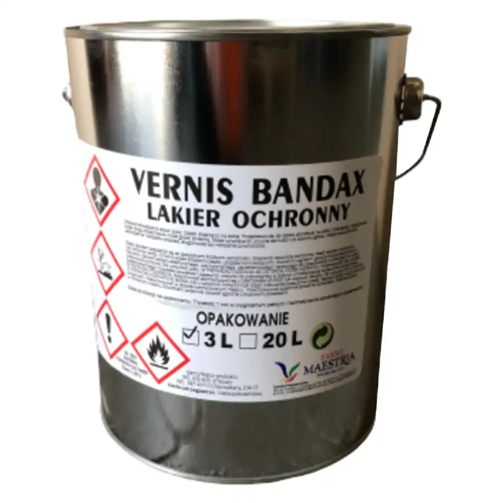 Vernis Bandax - lakier ochronny do linii - 3 litry.webp