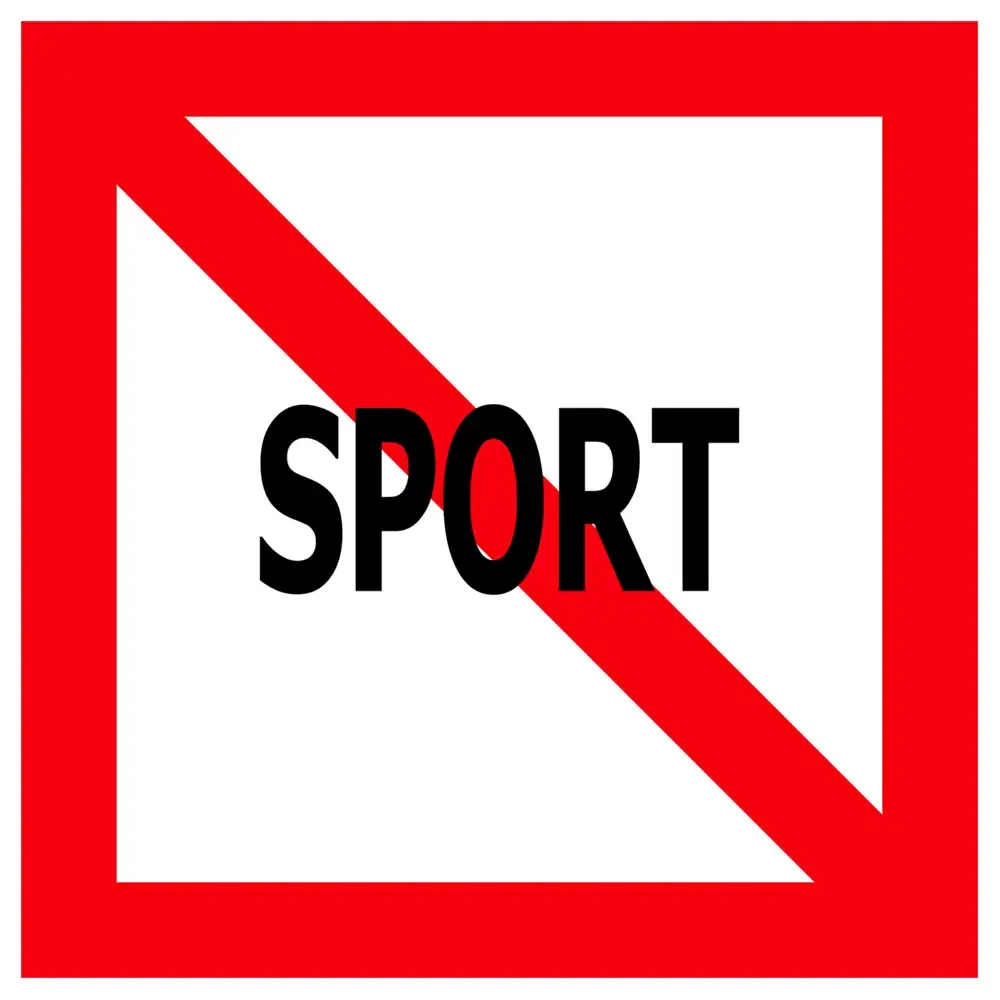 Znak Żeglugi A. 13 - zakaz ruchu statków używanych wyłącznie do uprawiania sportu lub rekreacji - folia I generacji - sklep drogowy Widrog.webp