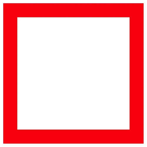 Znak Żeglugowy C. 4 - inne ograniczenia ruchu żeglugowego - folia I generacji - 900x900 mm
