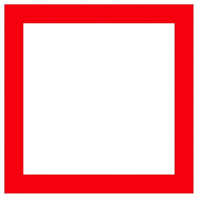 Znak Żeglugowy C. 4 - inne ograniczenia ruchu żeglugowego - folia odblaskowa pierwszej generacji - 900 x 900 mm - sklep drogowy Widrog.webp