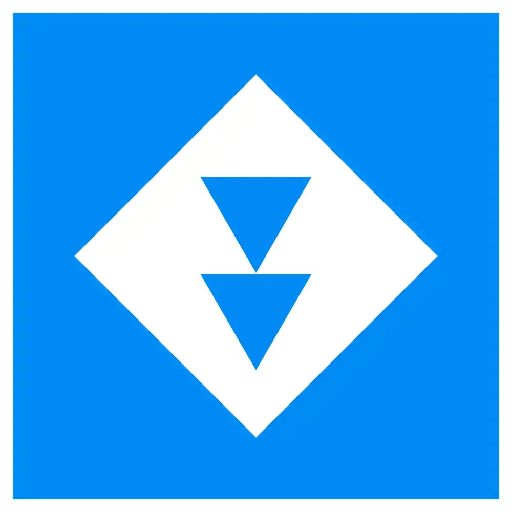 Znak Żeglugowy E. 5.14 - postój dla wszystkich statków, które powinny pokazywać dwa niebieskie światła lub dwa niebieskie stożki - folia odblaskowa drugiej generacji - 900x900 mm - sklep drogowy Widrog.webp