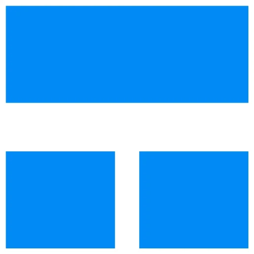Znak Żeglugowy E. 10b - połączenie głównej drogi wodnej w stosunku do drogi, po której idzie statek - folia II generacji - 900x900 mm