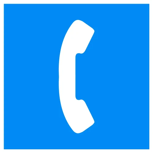 Znak Żeglugowy E. 14 - miejsce, w którym można korzystać z telefonu - folia I generacji - 900x900 mm