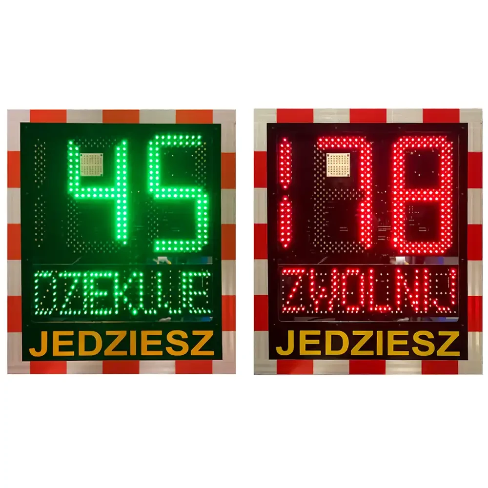Radarowy Wyświetlacz Prędkości - SPEED LUX 230V - sklep drogowy Widrog.webp