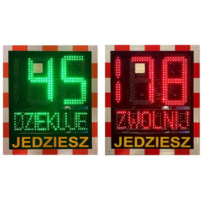 Radarowy Wyświetlacz Prędkości - SPEED LUX 230V - sklep drogowy Widrog.webp