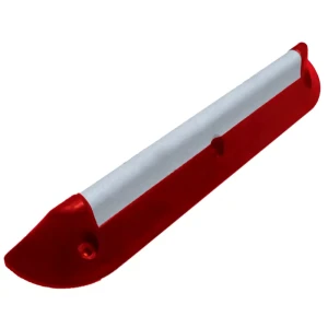 Stoper (ogranicznik) parkingowy - czerwony - 750x120x100 mm