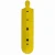 Separator drogowy U-25a - żółty - zakończenie - 1130x240x80 mm - sklep drogowy Widrog.webp