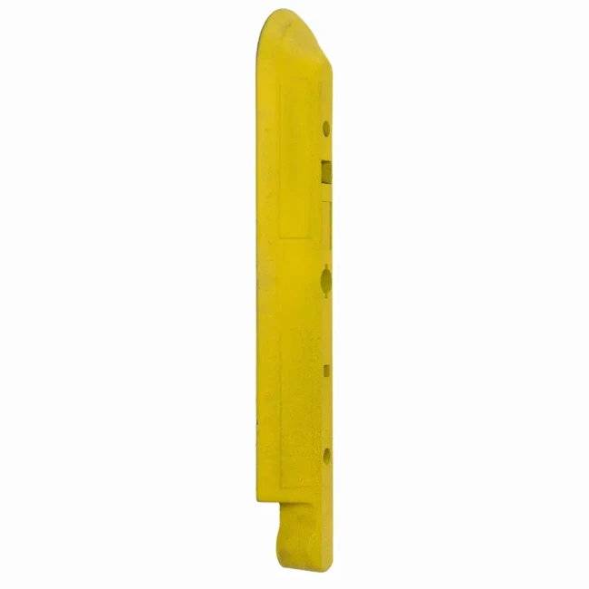 Separator drogowy U-25a - żółty - zakończenie - 1130x240x80 mm - sklep drogowy Widrog.webp