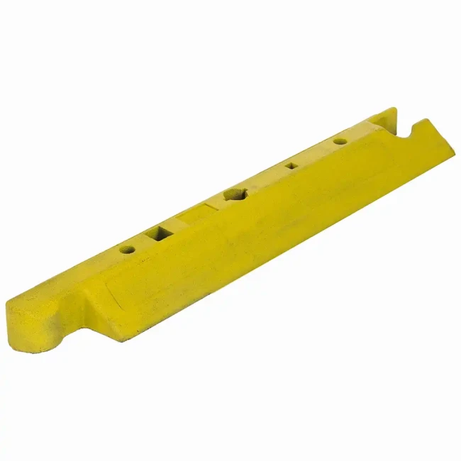 Separator drogowy U-25a - żółty - element środkowy - 1130x240x80 mm - sklep drogowy Widrog.webp