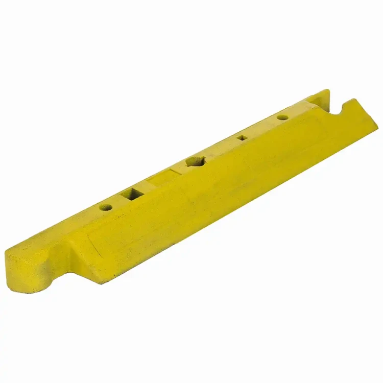 Separator drogowy U-25a - żółty - element środkowy - 1130x240x80 mm - sklep drogowy Widrog.webp