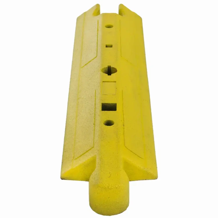 Separator drogowy U-25a - żółty - element środkowy - 1130x240x80 mm - sklep drogowy Widrog.webp