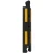 Separator drogowy U-25a - czarno-żółty - element środkowy - 1130x240x80 mm - sklep drogowy Widrog.webp