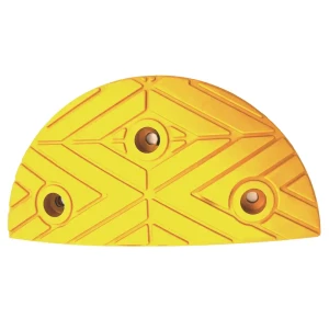 Próg podrzutowy Excellent LPPZ 40 - żółty element skrajny - 400x200x50 mm