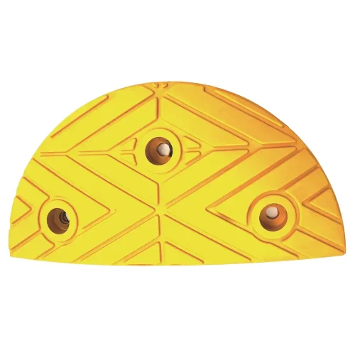 Próg podrzutowy Excellent LPPZ 40 - żółty element skrajny - 400x200x50 mm