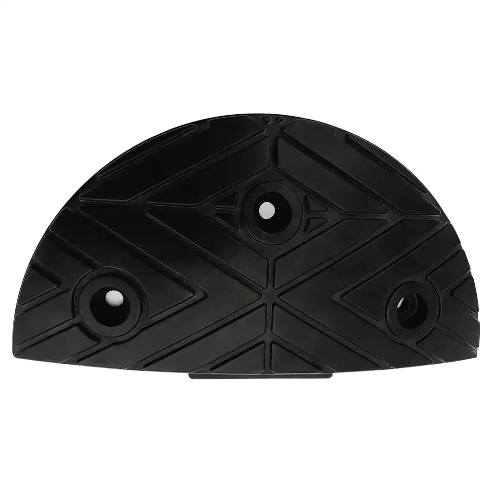 Próg podrzutowy EXELLENT - czarny element skrajny - LPPS 40 - 400 x 250 x 50 mm.webp