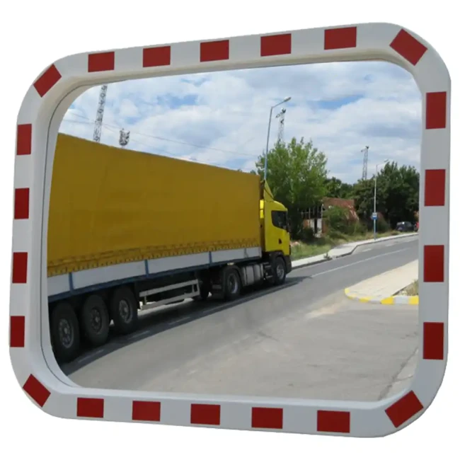 Lustro drogowe akrylowe U-18b - 400x600 mm - sklep drogowy Widrog.webp