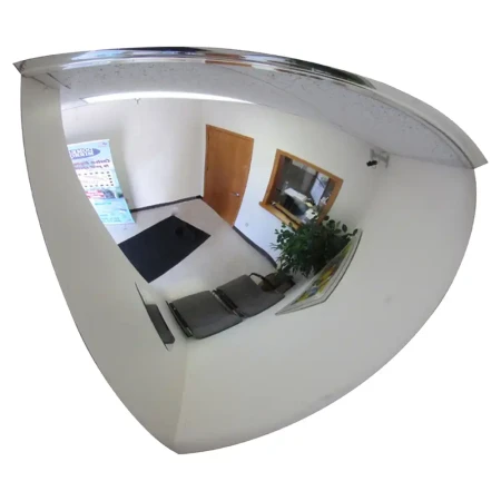 Lustro przemysłowe magazynowe - sferyczne jedna ósma kuli - średnica 60 cm - sklep drogowy Widrog.webp