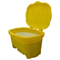 Pojemnik na piasek sól sorbent - żółta skrzynia Motyl - 70 litrów - sklep drogowy Widrog.webp
