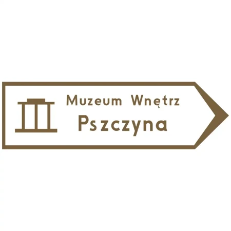Znak drogowy E-9 - drogowskaz do muzeum - folia odblaskowa I generacji - sklep drogowy Widrog.webp