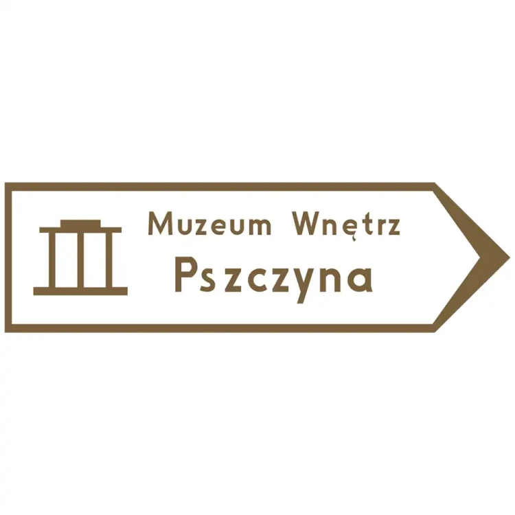 Znak drogowy E-9 - drogowskaz do muzeum - folia odblaskowa I generacji - sklep drogowy Widrog.webp