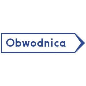 Znak drogowy E-19a - obwodnica - folia I generacji