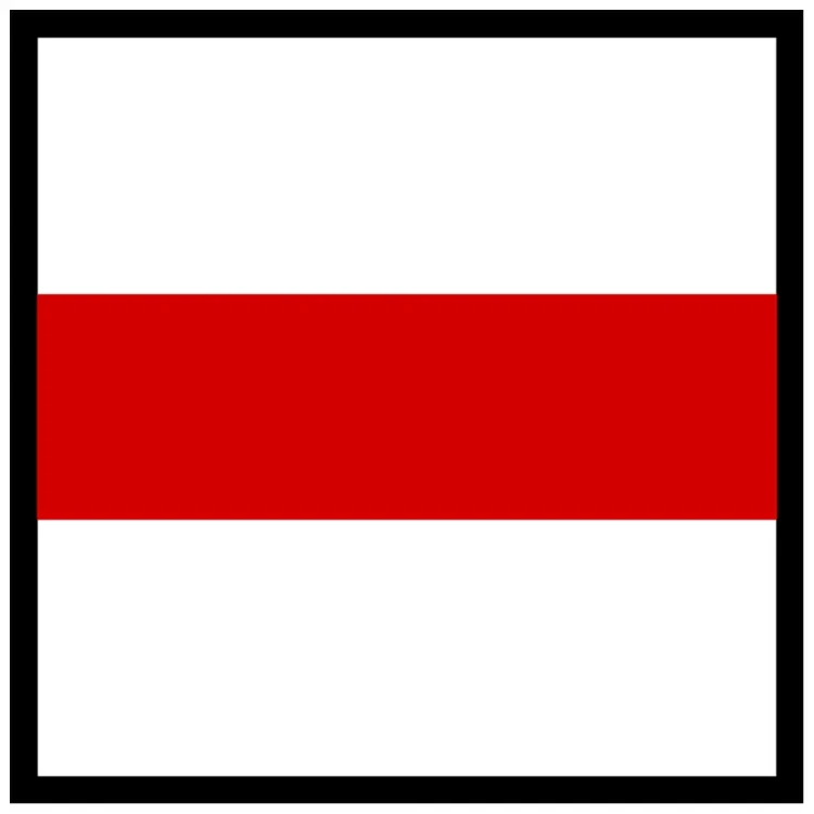 Znak CT-1 - izolator sekcyjny - folia I generacji - sklep drogowy Widrog.webp