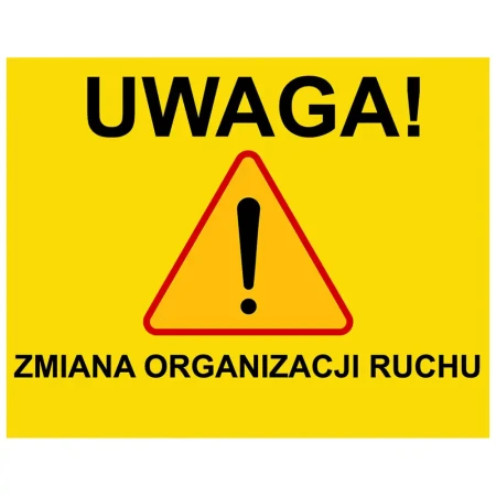 Czasowa zmiana organizacji ruchu - sklep drogowy Widrog.webp
