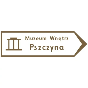 Znak drogowy E-9 - drogowskaz do muzeum - folia II generacji
