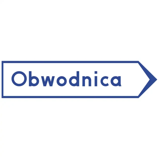 Znak drogowy E-19a - obwodnica - folia drugiej generacji - sklep drogowy Widrog.webp