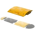 Próg podrzutowy SLOWLY 5 - element środkowy żółty - 500x400x50 mm - sklep drogowy Widrog.webp