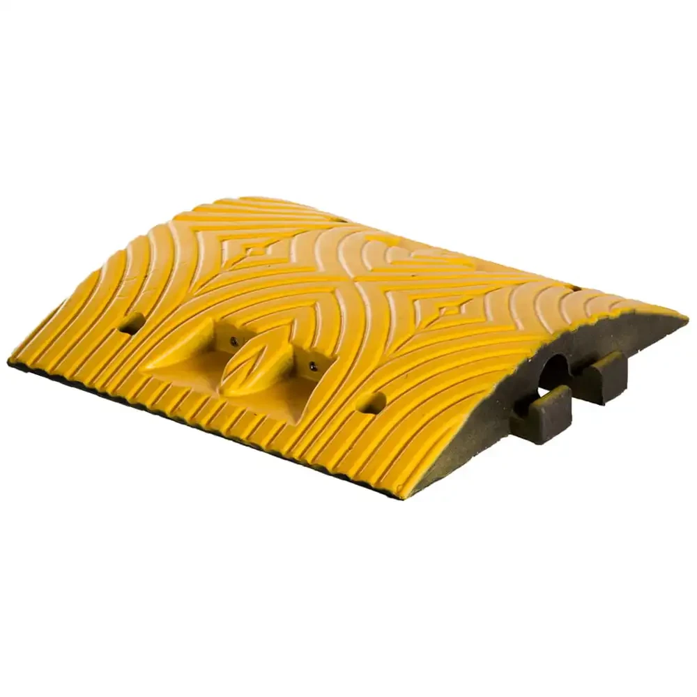 Próg podrzutowy SLOWLY 7 - element środkowy żółty - 500x500x70 mm - sklep drogowy Widrog.webp