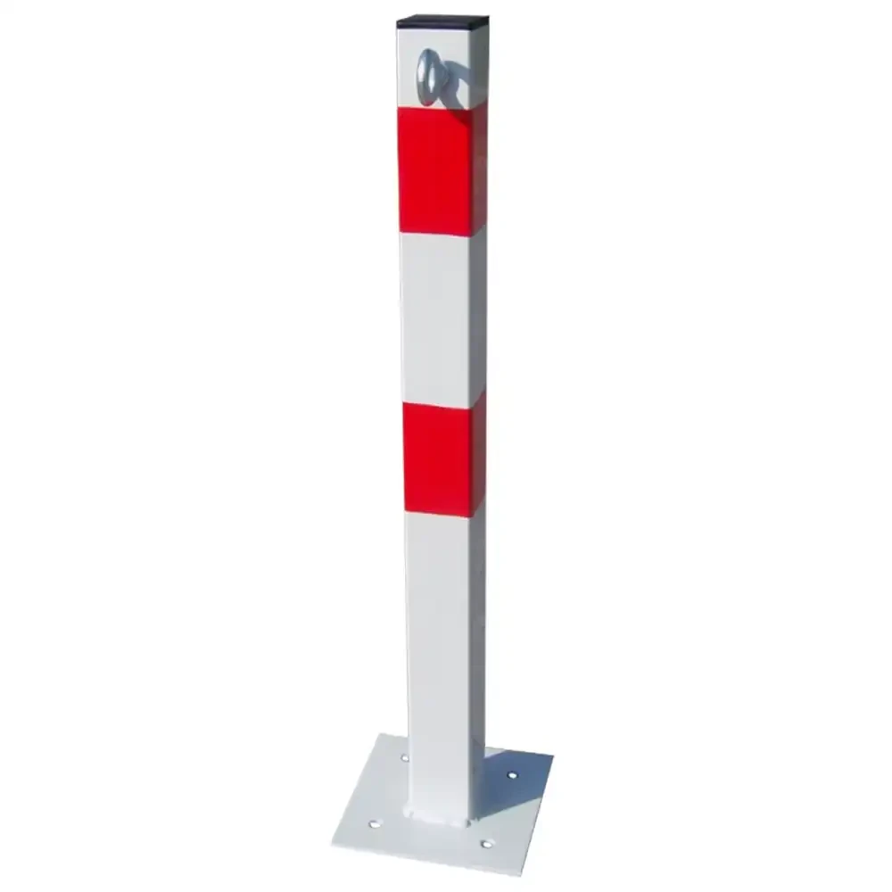 Trwała blokada parkingowa, stały słupek zabezpieczający miejsce postojowe. Wysokiej jakości metalowa zapora parkingowa, idealna do prywatnych posesji i firm. Zwiększ widoczność swojego sklepu z blokadami parkingowymi